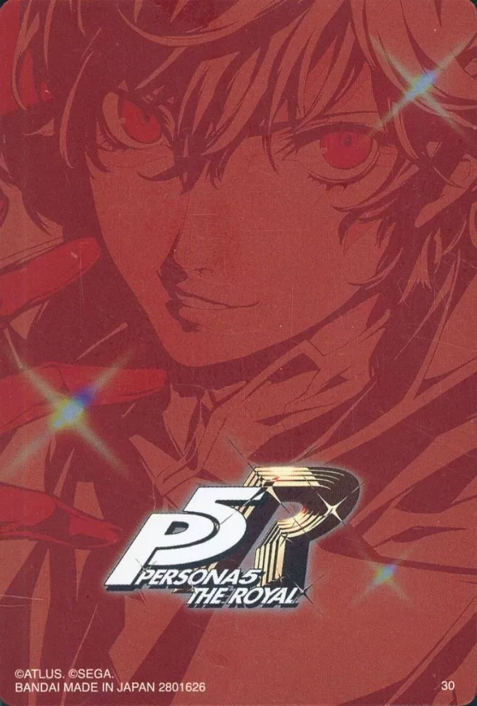 駿河屋 -<中古>30[メタリックプラカード]：主人公(ペルソナ5)（アニメ