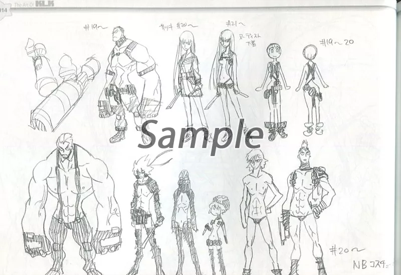 The Art Of KLK VOL.3 キルラキル設定画集 Art of Kill la Kill Vol. 3: Collection of Initial Concept