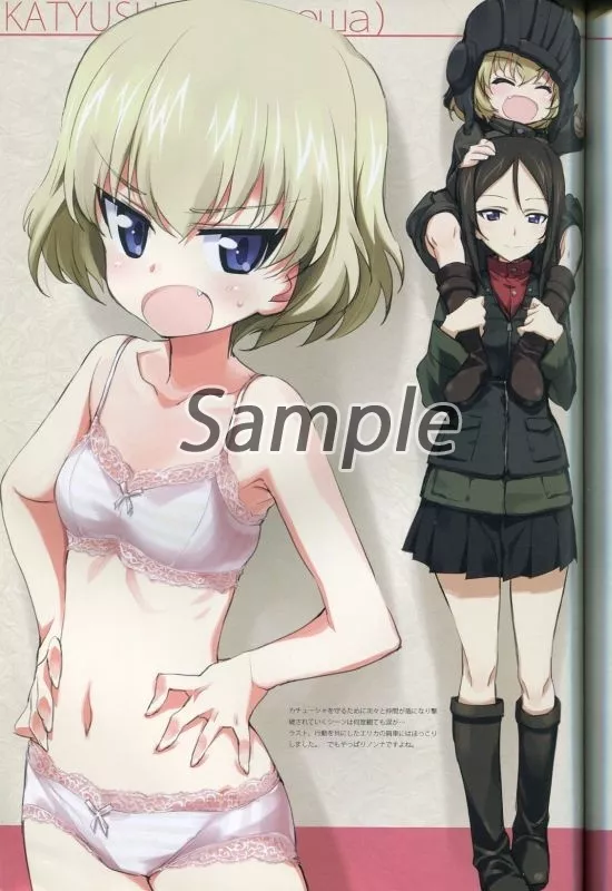 C91 おこたんぺこ きなこの山 ガールズ＆パンツァー タペストリー 倉嶋丈康