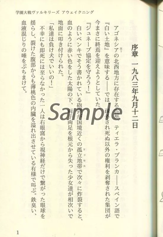 駿河屋 -<中古><<ミリタリー>> 学園大戦ヴァルキリーズ アウェイク