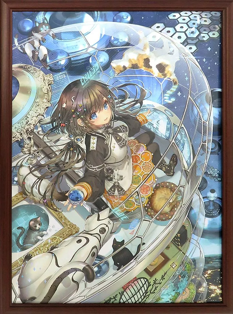 セル画・原画　付属品付)かわく 複製原画 (絵師100人展 11)