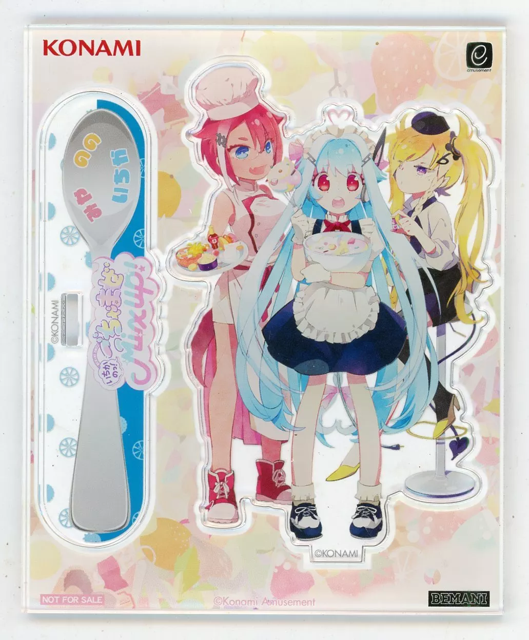 アクリルスタンド・アクリルパネル　いちか＆のの＆みや スペシャルアクリルフィギュア 「いちかのっ!ごちゃまぜMix up!」 スペシャルアクリルフィギュア プレゼントキャンペーン品