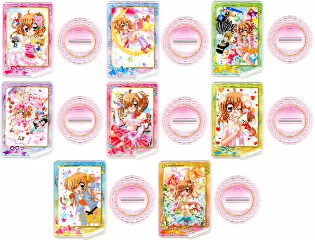 アクリルスタンド・アクリルパネル　全8種セット クリアスタンド 「きらりん☆レボリューション」