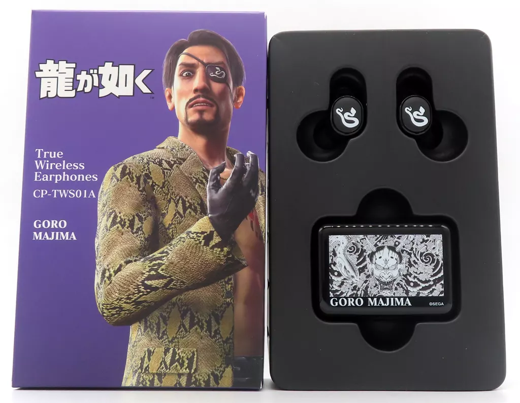 ヘッドフォン　真島吾朗 ワイヤレスイヤホン CP-TWS01A 「龍が如く×ONKYO」