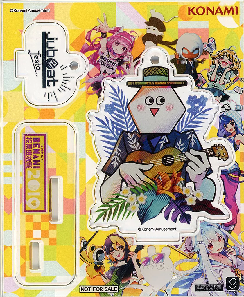 アクリルスタンド・アクリルパネル　スミス(jubeat festo) スペシャルアクリルフュギュア いちかのBEMANI投票選抜戦2019 プレンゼントキャンペーン交換品