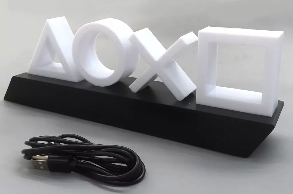 家電サプライ　PSコントローラーアイコン(横並び) Icons Light(アイコンライト) 「プレイステーション」