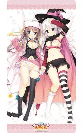 正規品 サノバウィッチ ゆずソフト プレイマット めぐる 2種セット 新品未開封】ゆずソフト プレイマット サノバウィッチ 因幡めぐる 四季