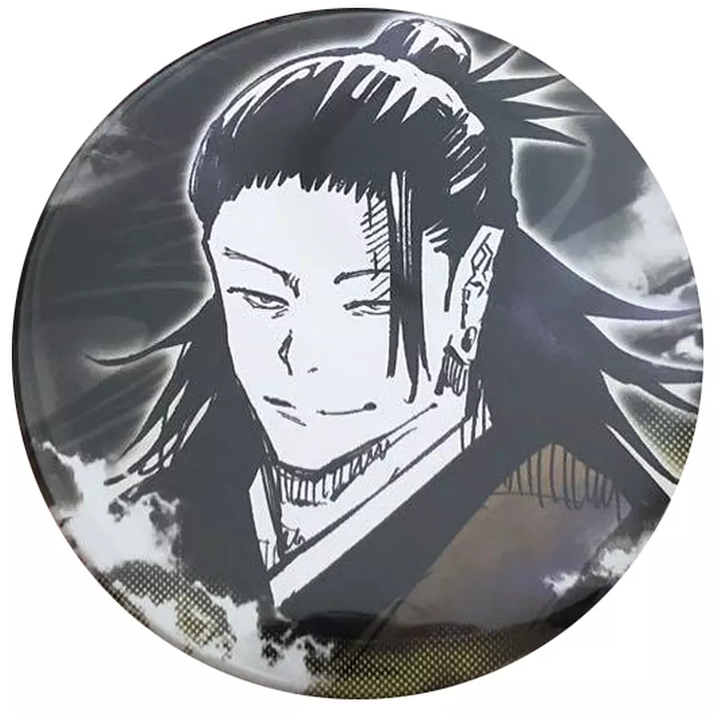 呪術廻戦展 夏油傑 缶バッジ 完全受注生産 「週刊少年ジャンプ」オールスター缶バッジ 『呪術廻戦