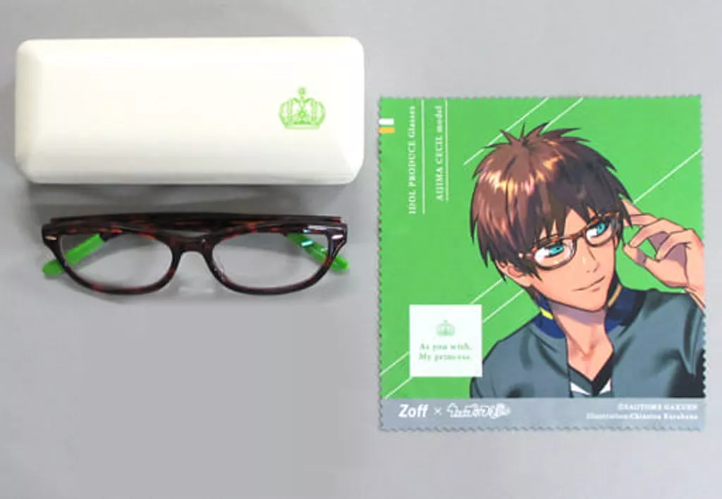 駿河屋 -<中古>[レンズ度無し] 愛島セシル IDOL PRODUCE Glasses