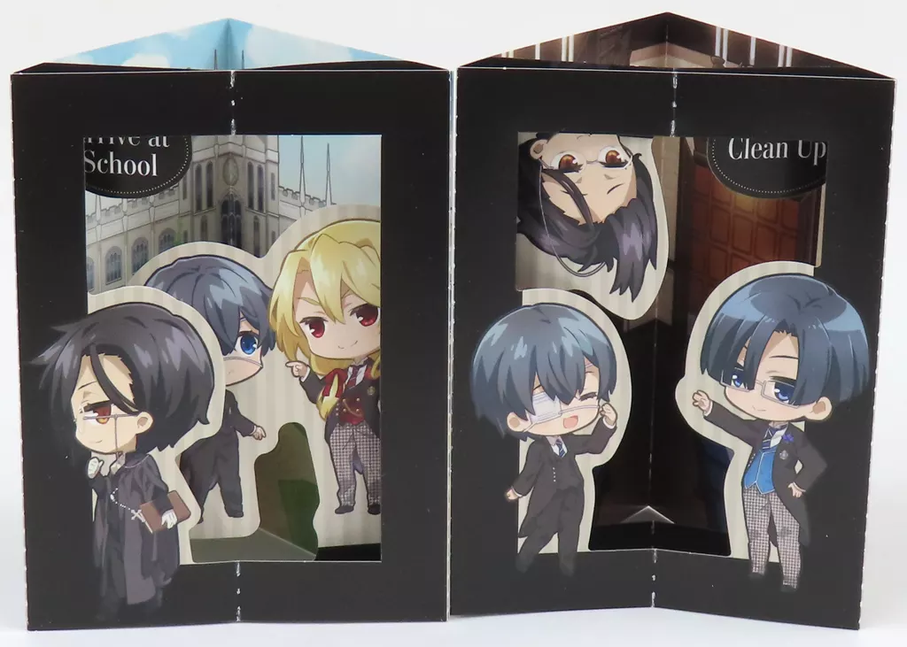 紙製品　集合 ミニチュアポップアップコレクション Part2＆3 「Blu-ray/DVD 黒執事-寄宿学校編- 第2巻 完全生産限定版」 封入特典