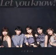 i☆Ris / Let you know!/あっぱれ!馬鹿騒ぎ[通常盤]