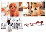 <<リーフレット・小冊子>> フライヤー)3DS Nintendogs+cats