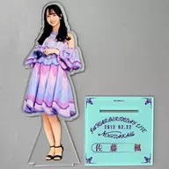 佐藤楓 個別BIGアクリルスタンド 「乃木坂46 9th YEAR BIRTHDAY LIVE」 期別ライブグッズ