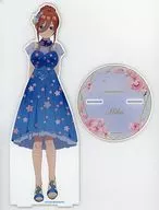 中野三玖 描き下ろしイラスト 桜ドレスver. 特大アクリルスタンド 「映画 五等分の花嫁 POP UP SHOP in TOWER RECORDS」