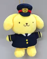 [単品] ポムポムプリン ボールチェーン付きオリジナルぬいぐるみ 「サンリオキャラクターズ×京王電鉄 京王多摩センター駅デコレーション完成記念入場券」 同梱特典