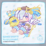 天音かなた＆ポムポムプリン＆マフィン ハンドタオル 「バーチャルYouTuber ホロライブ×サンリオキャラクターズ」