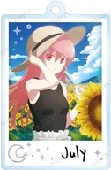 由崎司(7月) 「トニカクカワイイ 描き下ろしイラスト 由崎司プロジェクト トレーディングアクリルキーホルダー」