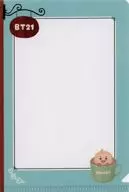 SHOOKY(シュガ) ミニマルチケース 描き起こしイラスト 「BT21キャンペーン」 対象商品購入特典