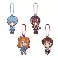 全4種セット ラバーマスコット 「ガシャポンくじ エヴァンゲリオン あそーと05」 B賞