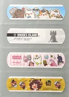 集合 絆創膏セット(4枚セット) 「アズールレーン/アークナイツ/ブルーアーカイブ/雀魂 -じゃんたま-」 C101配布品