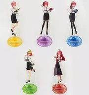 全5種セット BIGアクリルスタンド 「映画 五等分の花嫁 ランダムHIT 缶バッジ! -SWEET STUDY-」 BIG HIT賞