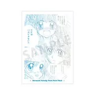 原作コマA3マット加工ポスター 七海るちあ＆宝生波音＆洞院リナ ver.A 「ぴちぴちピッチ」