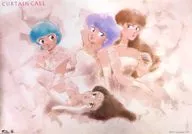 B2ポスター 集合(ピンク) 「LP 魔法の天使クリィミーマミ SONG BOOK カーテンコール」 特別付録