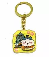 ハチワレ 大阪城 ダイカットキーホルダー 「ちいかわ なんか小さくてかわいいやつ」 大阪限定