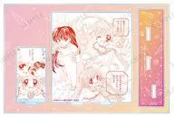 七海るちあ＆宝生波音＆洞院リナ 原作コマパーツ付きBIGアクリルスタンド ver.B 「ぴちぴちピッチ」