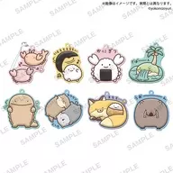 全8種セット 「なんでもいきもの ぷっくりラバーストラップ」