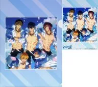 ジャケットイラスト A4クリアファイル＆2L判ブロマイド 「CD Free! STYLE FIVE / Free! STYLE FIVE BEST ALBUM」 アニメイト購入特典