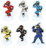 全6種セット 「忍者戦隊カクレンジャー アクリルぷちスタンド 01.グラフアートイラスト」