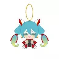 初音ミク×機動武闘伝Gガンダム Chibiぬいおすわりマスコット 「VOCALOID 初音ミク×機動武闘伝Gガンダム」