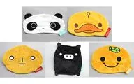 全5種セット 「San-Xオールスターズ ふわふわフェイスポーチ」
