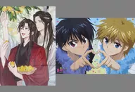 A1特大ポスター(八つ折) 表紙イラスト/日渡星司＆風真宙人 「魔道祖師/きらりん☆レボリューション」 PASH! 2025年1月号 スペシャル付録
