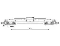 1/150 TM-18 Nゲージ動力ユニット 20m級D 「鉄道コレクション」 [243939]