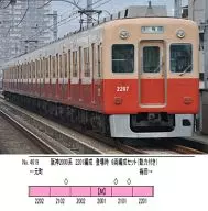 1/150 阪神2000系 2201編成 登場時 6両セット(動力付き) [4619]