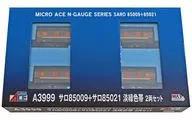 1/150 サロ85009+サロ85021 淡緑色帯 2両セット [A3999]