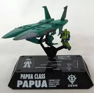 パプア+MS-05 ザクI 「コスモフリートコレクション 機動戦士ガンダム」
