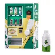 LOVE the EARTH ベンダー＆ラブジアース緑茶1本 「ダイドードリンコ ミニチュア自動販売機」