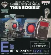 ボール(イオのラジオ付) 「一番くじフィギュアセレクション 機動戦士ガンダム サンダーボルト」 E賞 フィギュア