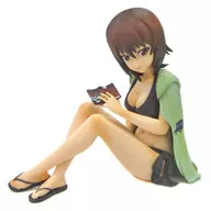 黒森峰女学園 西住まほ 「一番くじプレミアムセレクション ガールズ＆パンツァー あつまれ!みんなの戦車道!!」 F賞 フィギュア