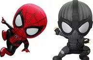 スパイダーマン(壁はりつき版)＆スパイダーマン(ステルススーツ版) 2体セット 「スパイダーマン：ファー・フロム・ホーム」 コスベイビー サイズS