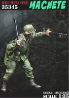 1/35 現用 アメリカ ベトナム戦争 マチェテを振るう第1歩兵師団兵士 レジンキャストキット [B6-35345]
