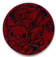 [単品] ポカブ＆ミジュマル＆ツタージャ(レッド) ポケモンコイン 「ポケモンカードゲームBW ローソン オリジナルコインセット」 同梱品