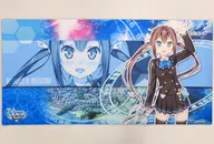 [単品] 日向美海 ラバープレイマット 「アンジュ・ヴィエルジュ ブースターパック 第1章 青蘭の聖少女 カードラボ限定 1BOXプレイマットセット」 同梱品