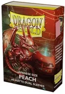 ドラゴンシールド カードスリーブ ジャパニーズサイズ Dual Matte Peach