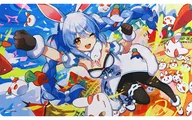 [単品] ラバーマット 「ホロライブ 兎田ぺこら 誕生日記念2022 ラバーマット＆カードスリーブ」 同梱品