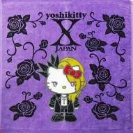 Yoshikitty(ヨシキティ) ハンドタオル 「X JAPAN YOSHIKI×ハローキティ」
