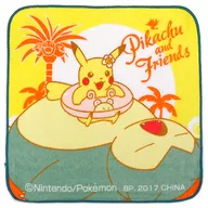 ピカチュウ＆カビゴン タオル 「一番くじ Pikachu and Friends～HAPPY BEACH TIME～」 G賞
